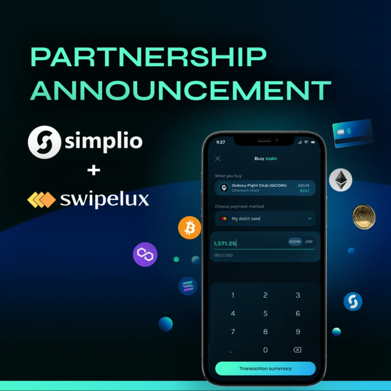 Simplio and Swipelux: A Partnership Driving the Future of Web3 Gaming