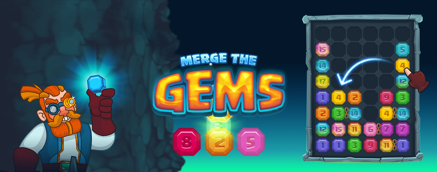 Simplio Adds New Game: Merge the Gems