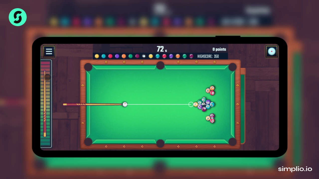 Simplio Adds New Game: Pool Club